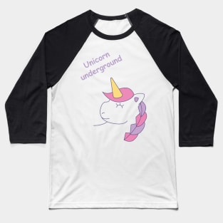 Unicorn underground, Candy Baseball T-Shirt